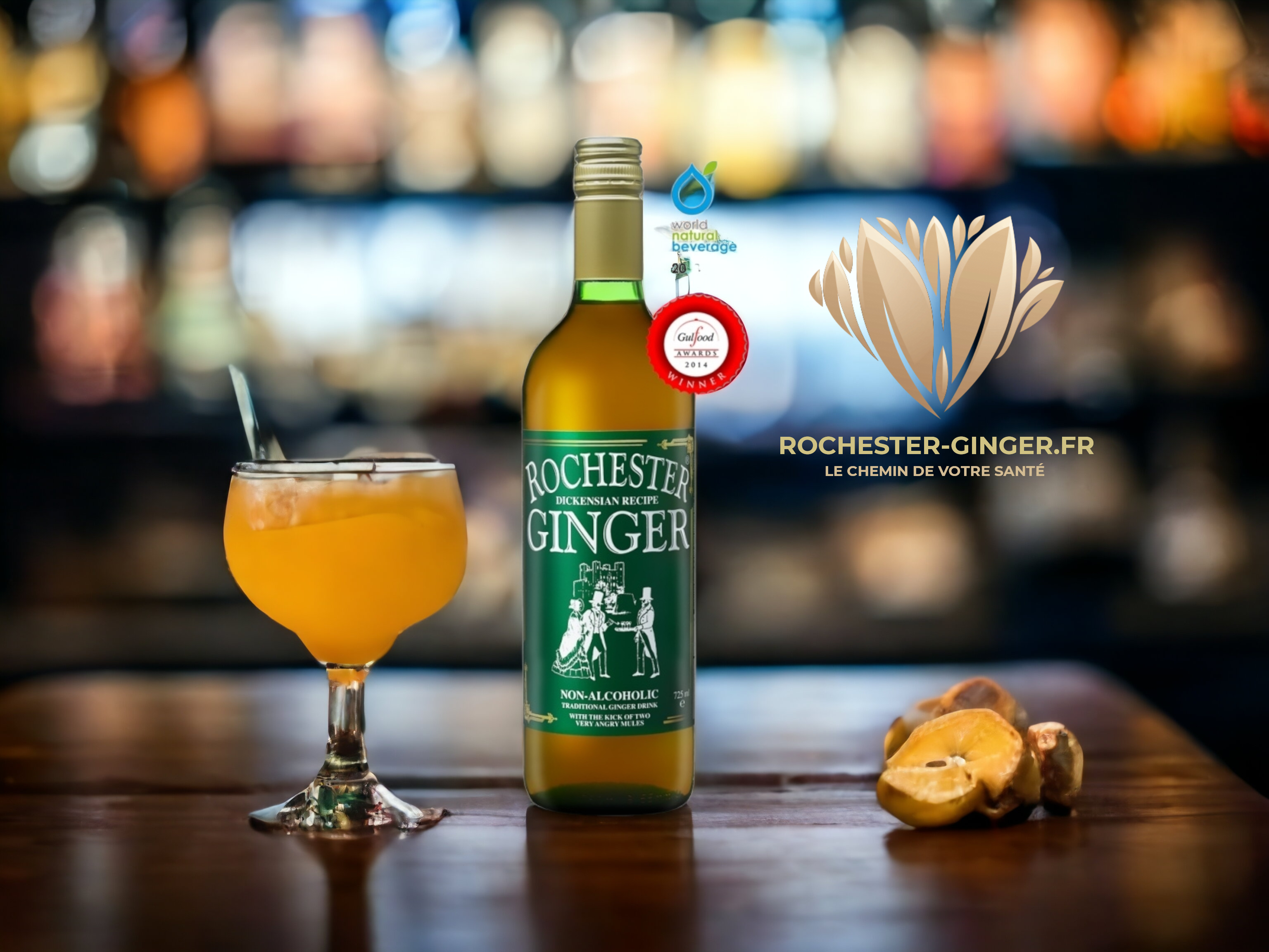 Rochester Ginger - boisson au gingembre, 725 ml - le chemin de votre santé